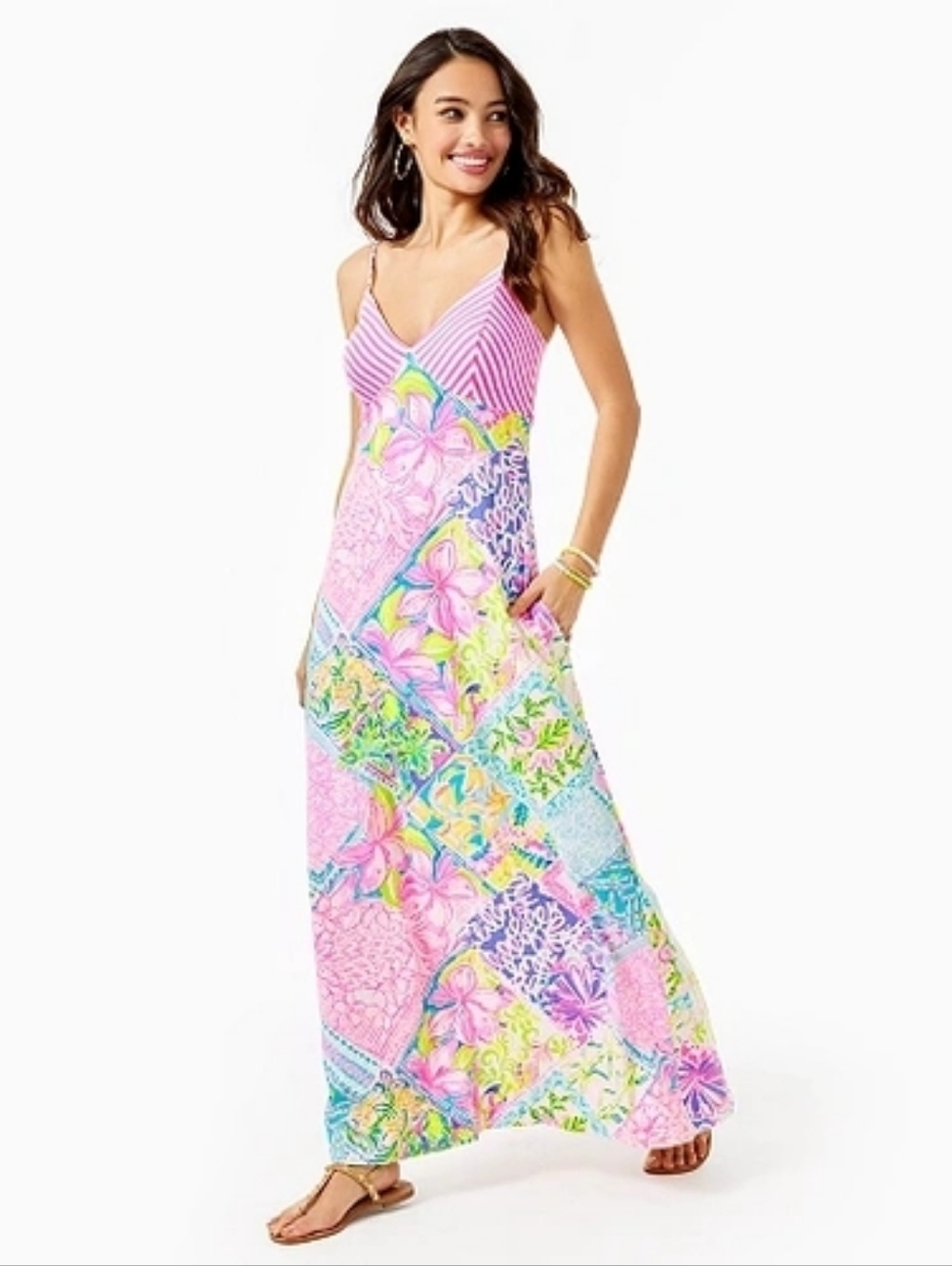 Lilly Pulitzer Maxi Dress - Size 4